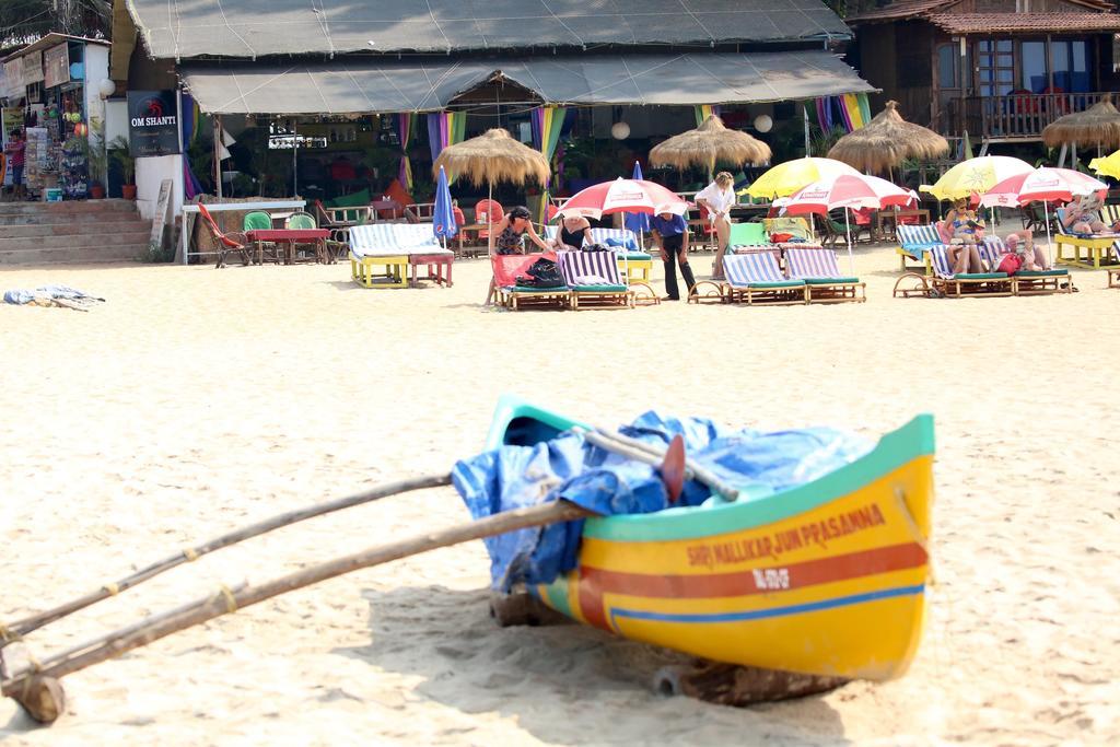 Om Shanti Beach Stay Patnem Patnem Beach Zewnętrze zdjęcie